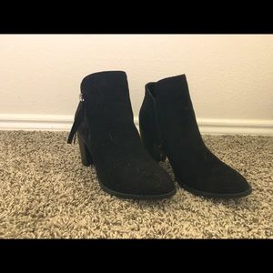Suede Ankle Booties